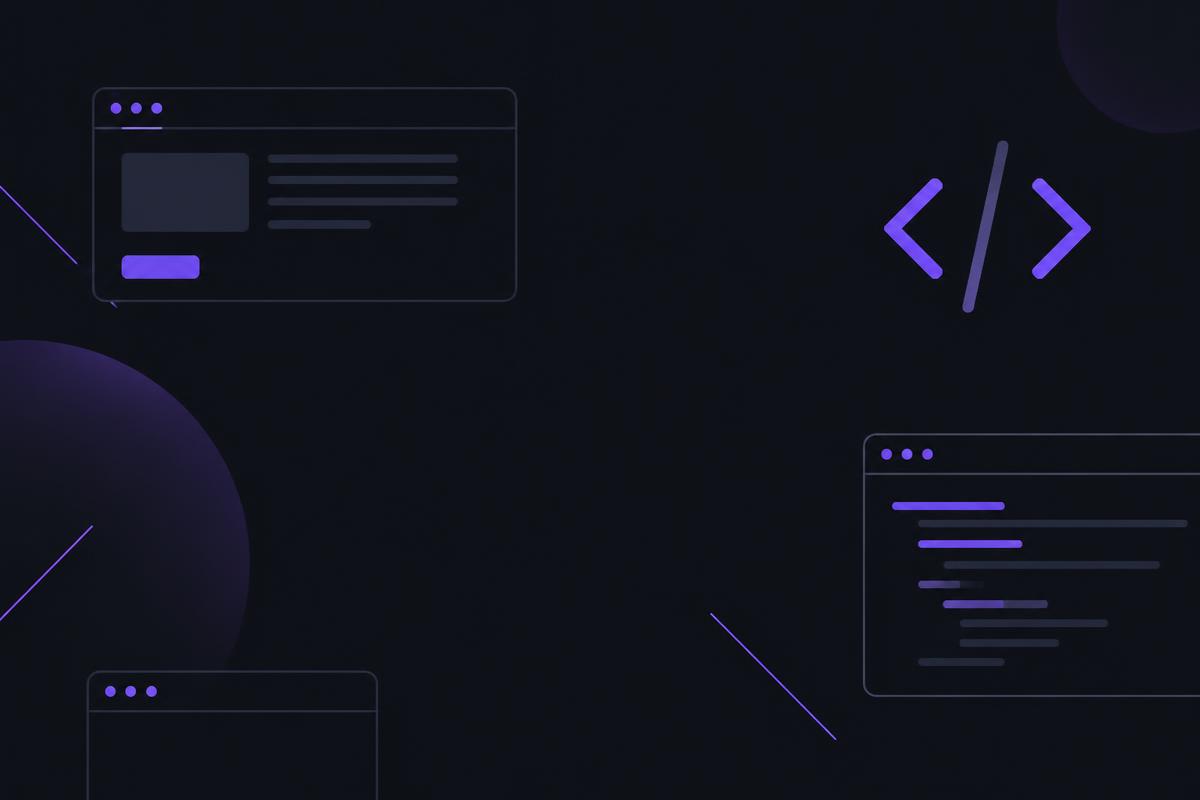 Website Design & Development illustration